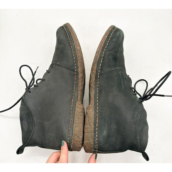 Shepherd of Sweden Leather Ankle Boots Lace Up Sheepskin Winter 9.5 - Picture 8 of 11